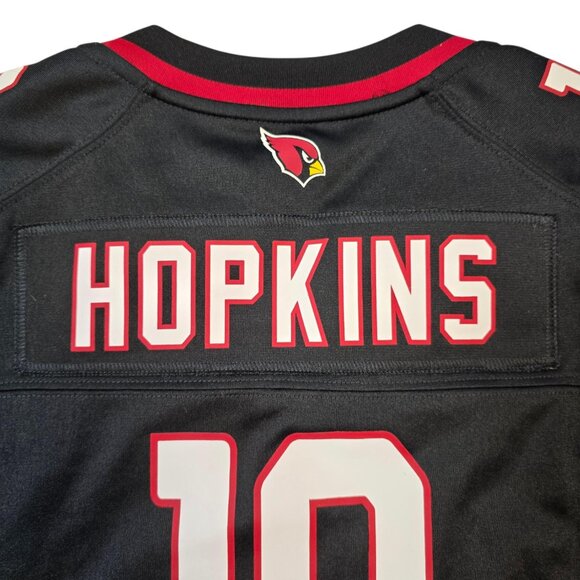 Arizona Cardinals Football Jersey Womens Small Black NFL Nike DeAndre Hopkins 10 - Picture 9 of 14